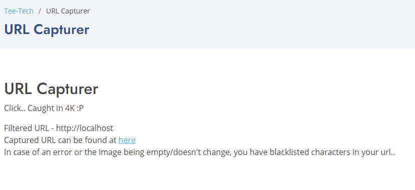 Requesting localhost